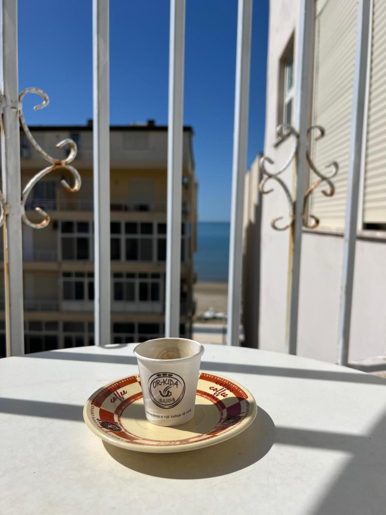 Beach Studio Durres Seaview Esterno foto